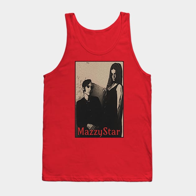 Mazzy star Emboss Tank Top by 29Butterfly_Studio